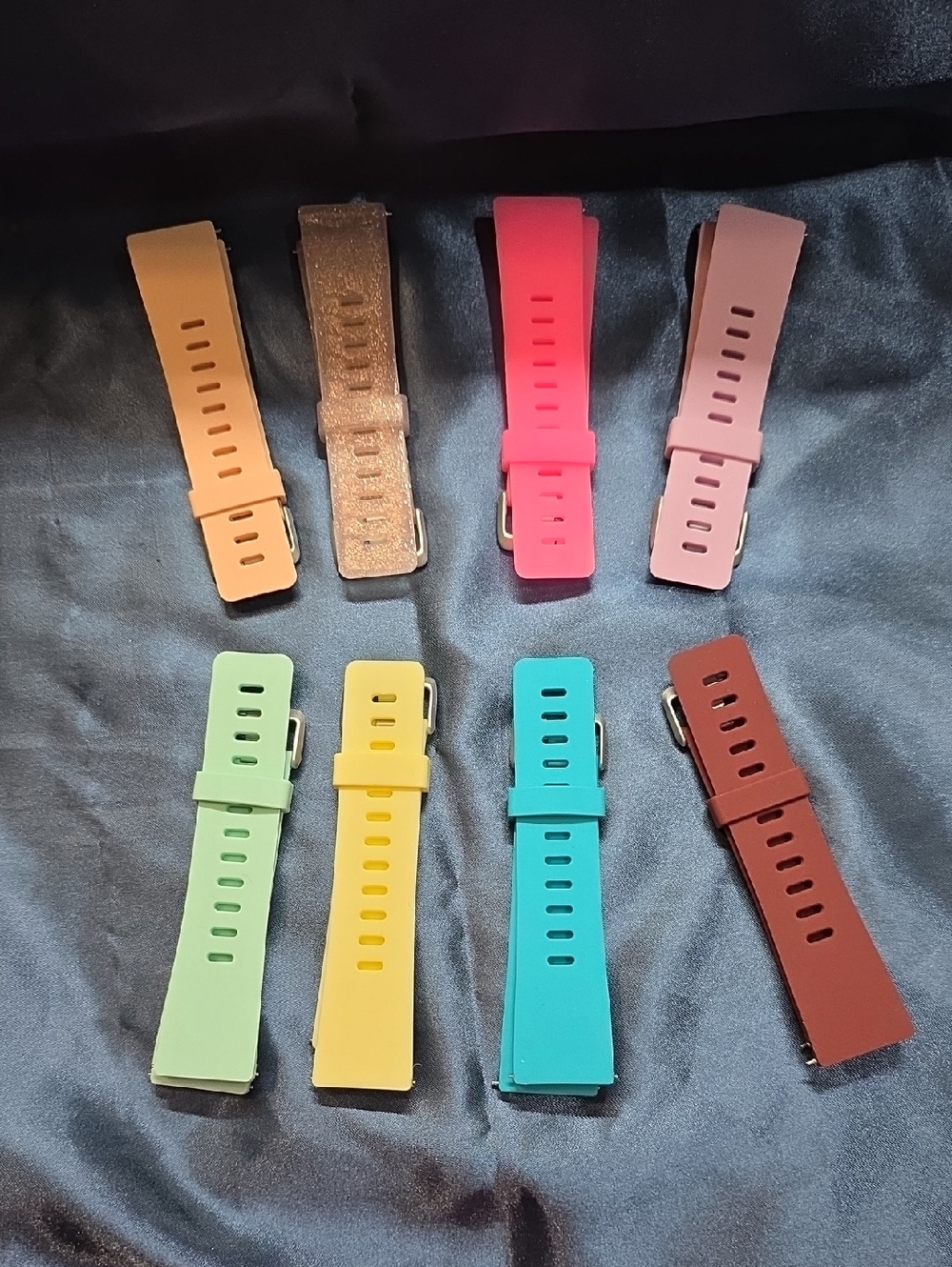 fitbit Silicone Replacement Bands Assorted Colors